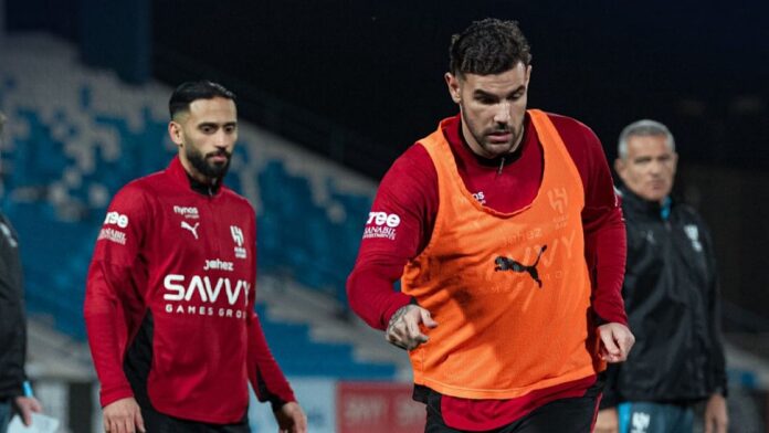 هيرنانديز يشارك في جزء من تدريب الهلال