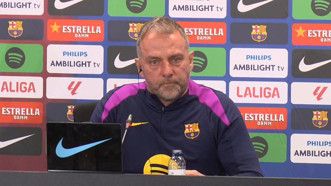 Hansi Flick expecting Barcelona response against Levante – “The players are fresher”