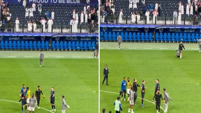 غضب روبن نيفيز بعد مغادرة اللاعبين دون تحية الجماهير.. فيديو