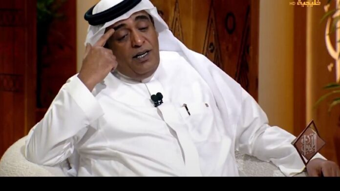 بكاء وليد الفراج على الهواء بعد رسالة واتساب ..فيديو