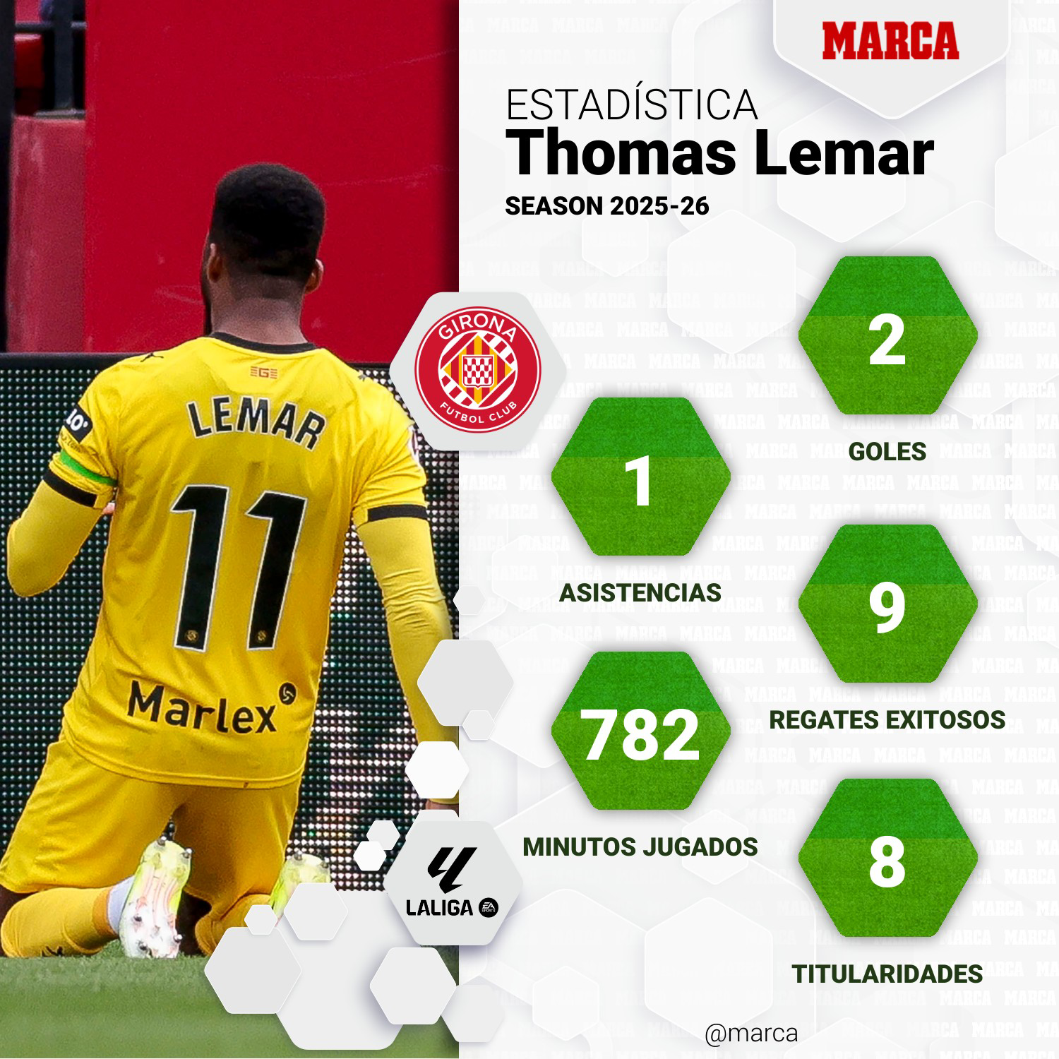 إحصائيات موسم ليمار الحالي