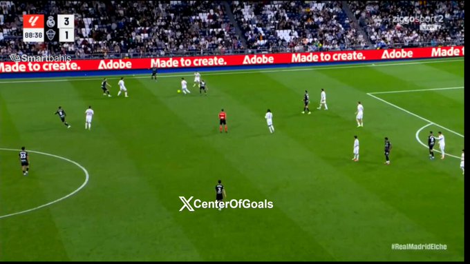 WATCH: Arda Guler scores from 65 yards as Real Madrid restore three-goal cushion against Elche