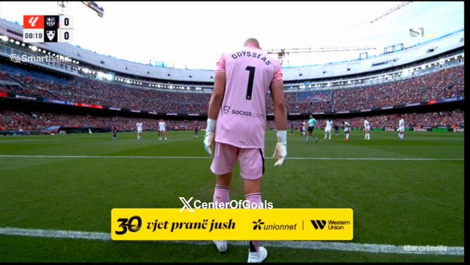 WATCH: Raphinha strike early from the penalty spot as Barcelona lead Sevilla