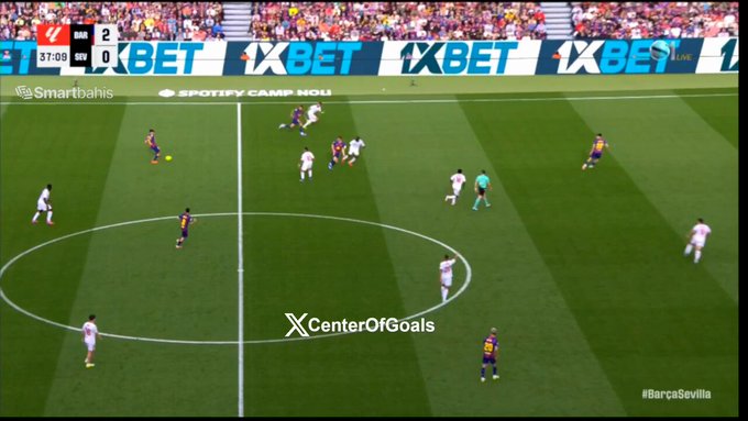 WATCH: Dani Olmo adds third Barcelona goal before half time