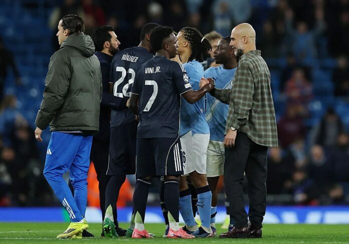 WATCH: Alvaro Arbeloa drags Antonio Rudiger away from Pep Guardiola