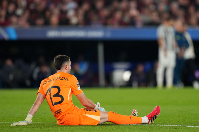 Barcelona fear Joan Garcia could miss Champions League quarter-final