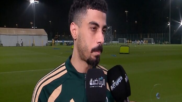 علي لاجامي: عازمون على الفوز في ودية مصر ونحترم قرار رينارد
