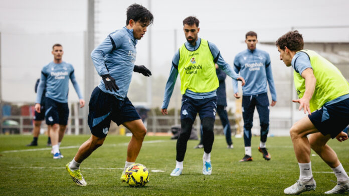Kubo continúa sumando entrenamientos y Gorrotxategi perdiéndoselos