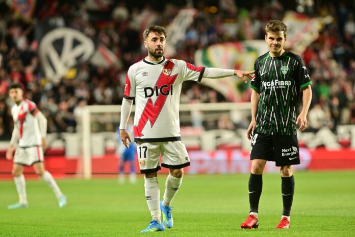Rayo Vallecano earn breathing room for European push against 10-man Elche