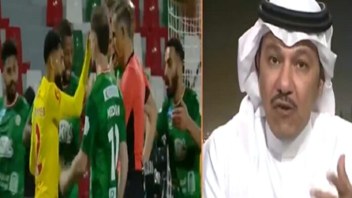 العنقري: ما قام به محمد أبو الشامات غير مقبول وضيع جهد فريقه.. فيديو