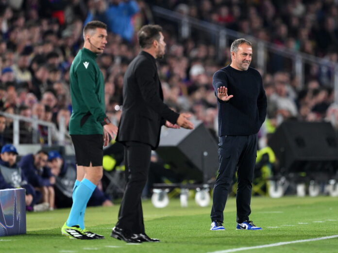 Barcelona manager Hansi Flick slams referee decisions during Atletico Madrid defeat – “Why do we have VAR?”