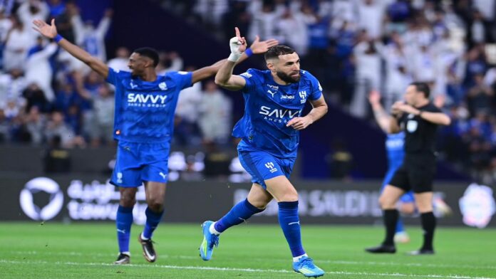 الهلال يمطر شباك الخلود بسداسية..صور