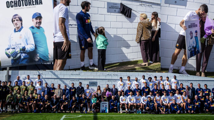 El Valencia pone el nombre de José Manuel Ochotorena al campo principal de entrenamiento