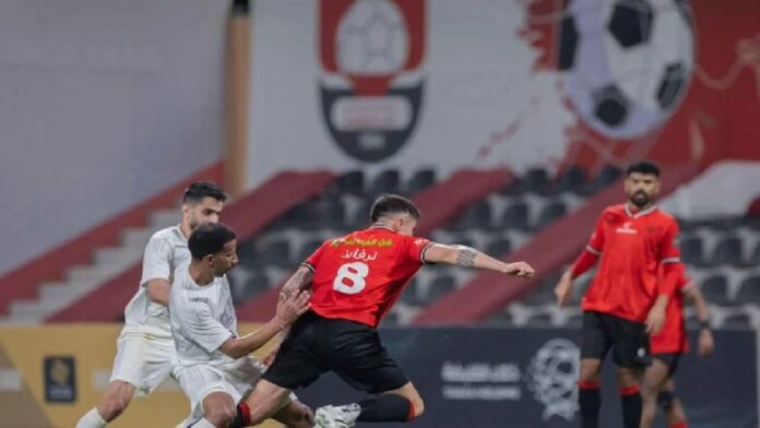 الفيصلي يرد بسخرية على الرائد بعد هدف جحفلي.. صورة