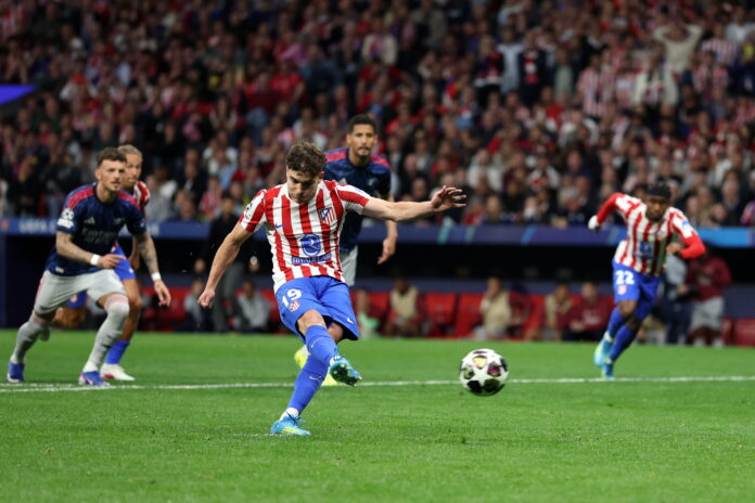 A tail of three penalties as Atletico Madrid and Arsenal play out Champions League stalemate