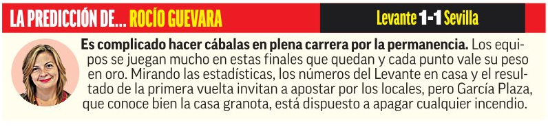 توقعات مباراة ليفانتي وإشبيلية