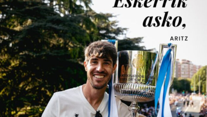 La Real hace oficial que Aritz no seguirá