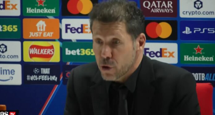 Diego Simeone after Champions League exit – ‘Nobody wants to win more than us, but it’s not enough’