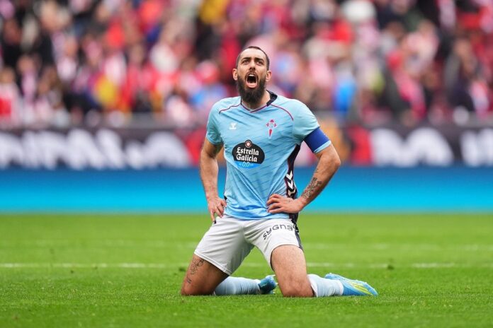 Dreamy Borja Iglesias finish slides Celta Vigo past Atletico Madrid and closer to European football