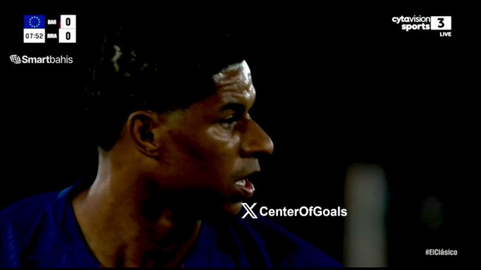 WATCH: Marcus Rashford strikes first El Clasico blow for Barcelona before Ferran Torres adds second