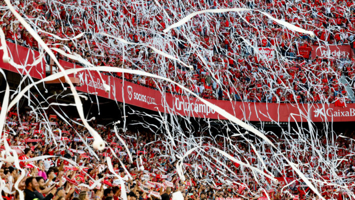 El sevillismo no falla: agotadas las 600 entradas disponibles en la sección visitante de La Cerámica