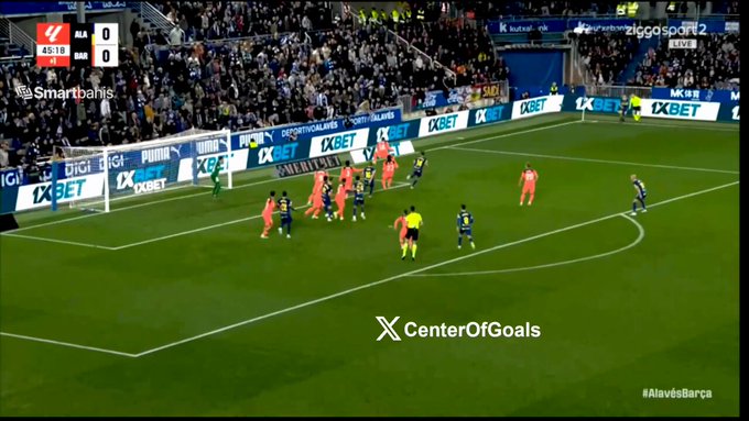 VIDEO: Alaves strike crucial first blow before half time against Barcelona