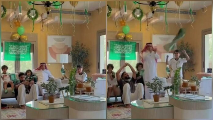 ردة فعل صالح الشهري بعد إعلان انضمامه لقائمة الأخضر.. فيديو