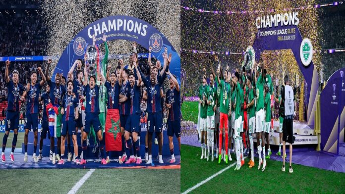 باريس سان جيرمان يمازح الأهلي بعد التتويج الأوروبي: إحساس النخبة مرتين غير