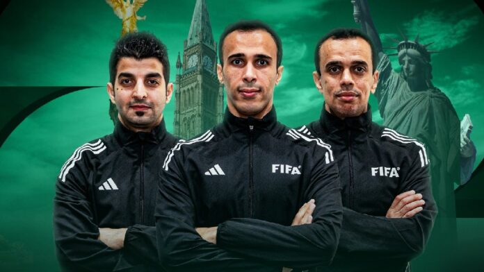 طاقم التحكيم السعودي يتوجه إلى أمريكا استعداداً لمونديال 2026