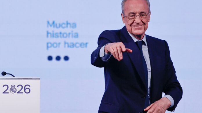 Florentino Pérez: “Los que compren el 5% del Real Madrid no mandarán”