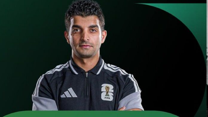 عبدالله الشهري يشارك في قيادة مباراة منتخبي اسكتلندا وهايتي بكأس العالم