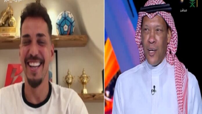 إدواردو يرد على مطالبة الدعيع له باللعب في الطائي : يلا حبيبي.. فيديو