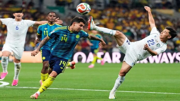 كولومبيا يتجاوز أوزبكستان بثلاثة أهداف في كأس العالم 2026