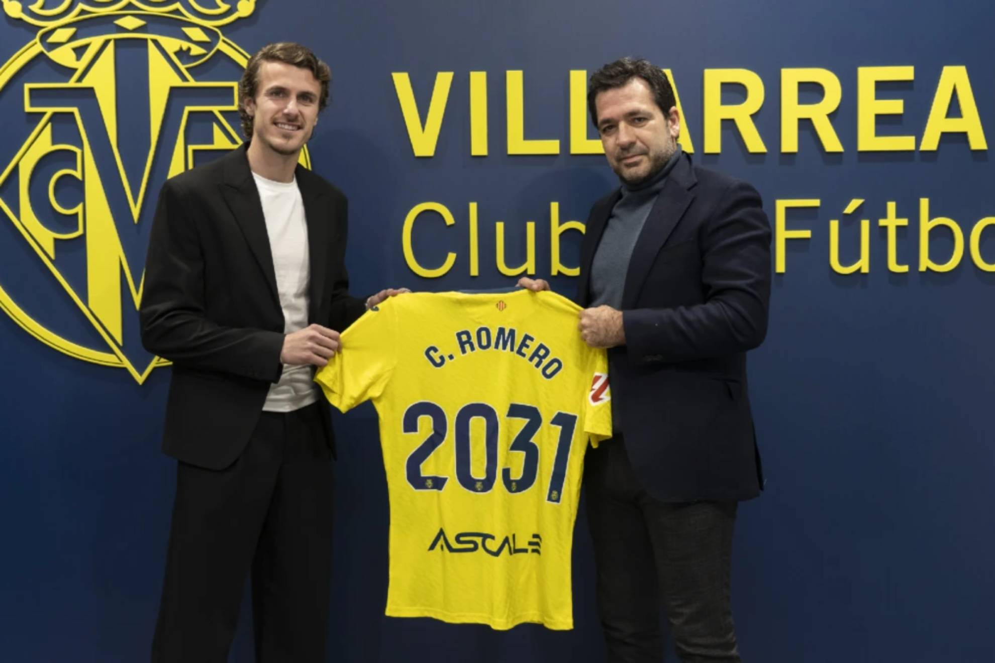 Carlos Romero, en su renovación.