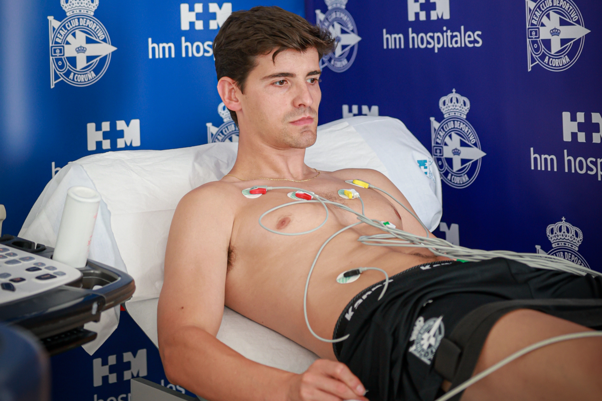 Jugadores del Deportivo pasan reconocimientos médicos