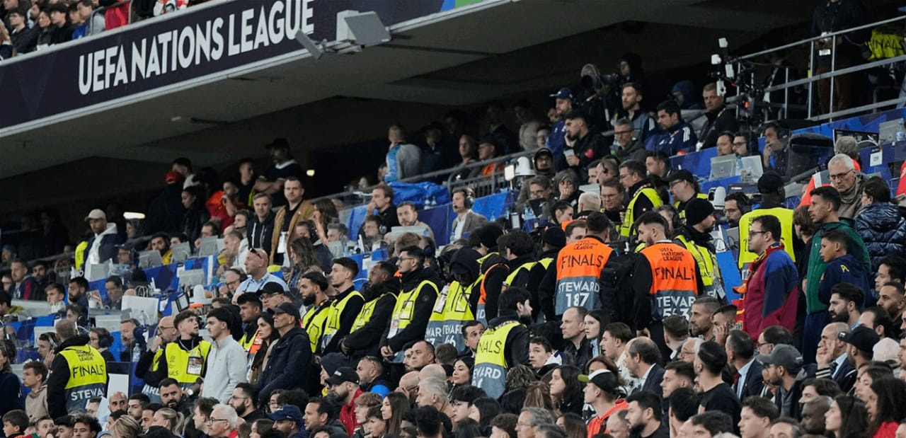 لحظة تتويج البرتغال بلقب دوري الأمم الأوروبية