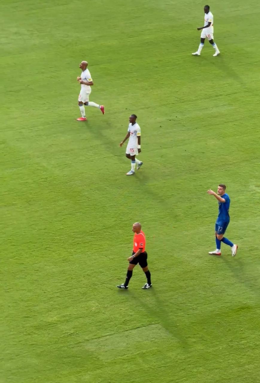لقطة من مباراة الهلال وسالزبورغ
