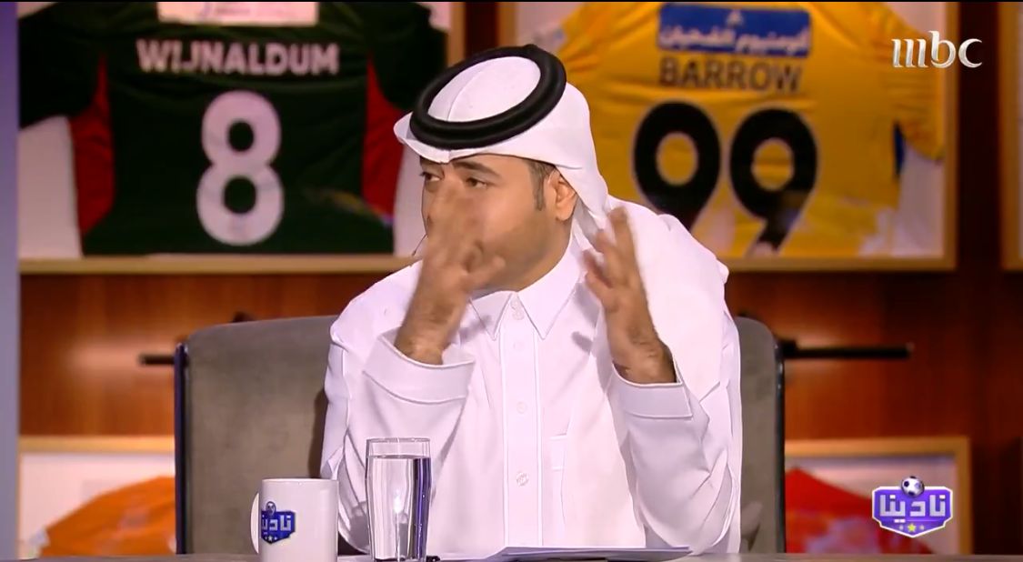 فهد بن نافل مع بعثة الهلال في واشنطن