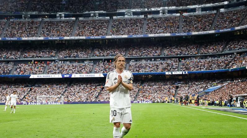 لوكا مودريتش مع ريال مدريد