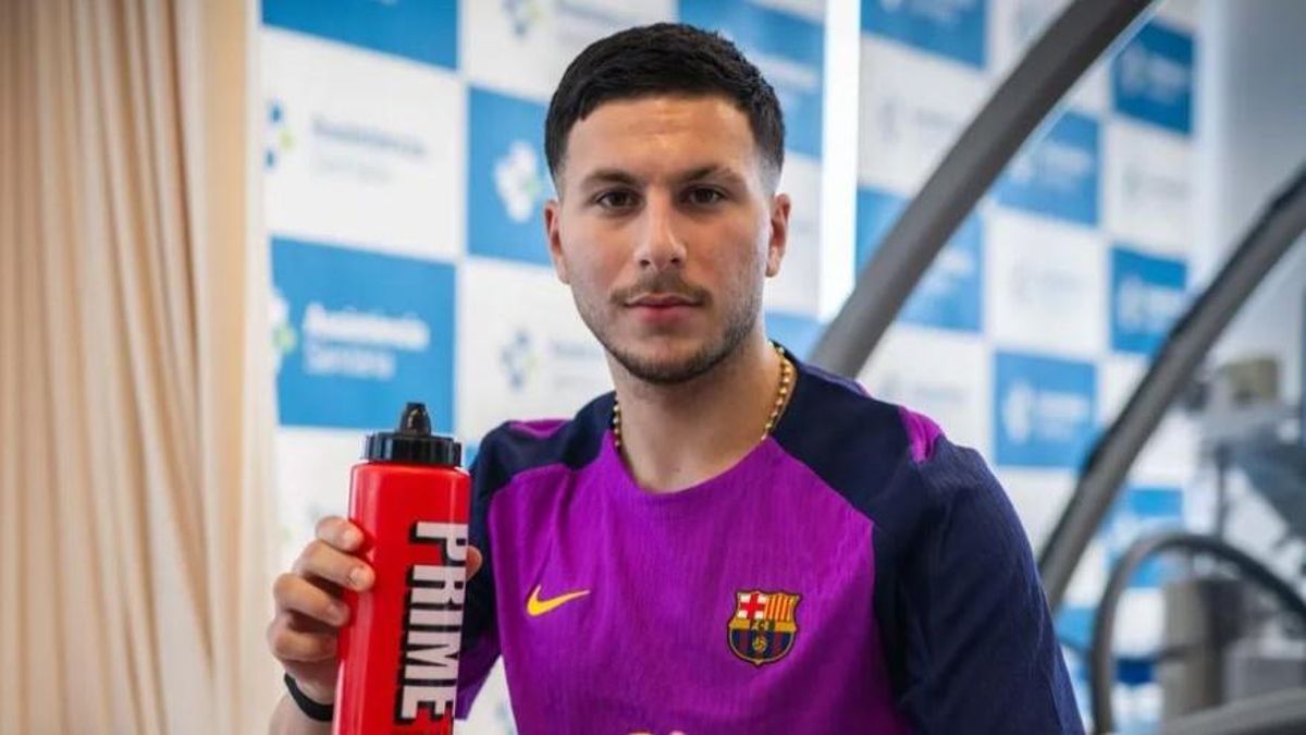 رووني بردغجي يتدرب مع برشلونة