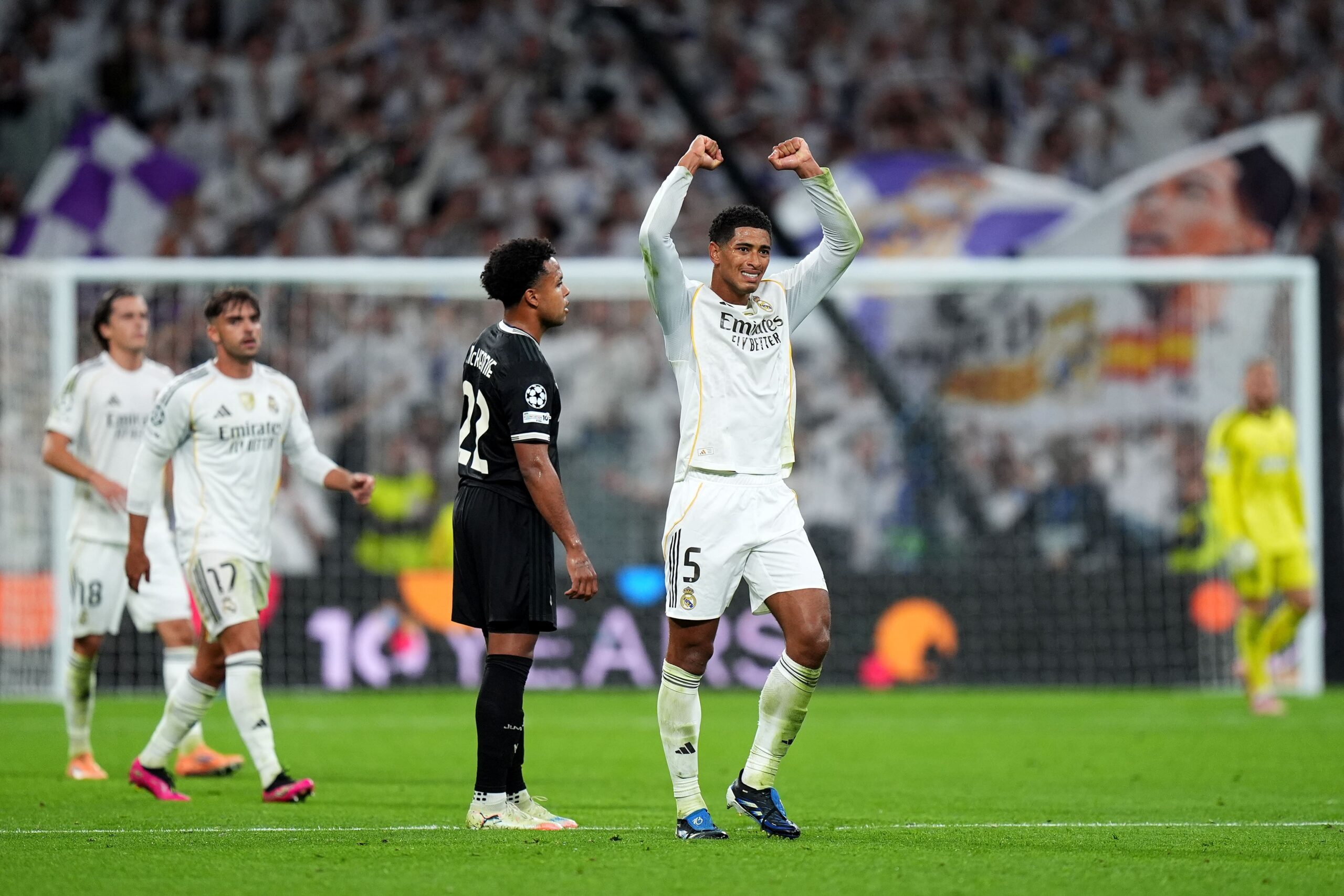 احتفال بيلينغهام ضد يوفنتوس