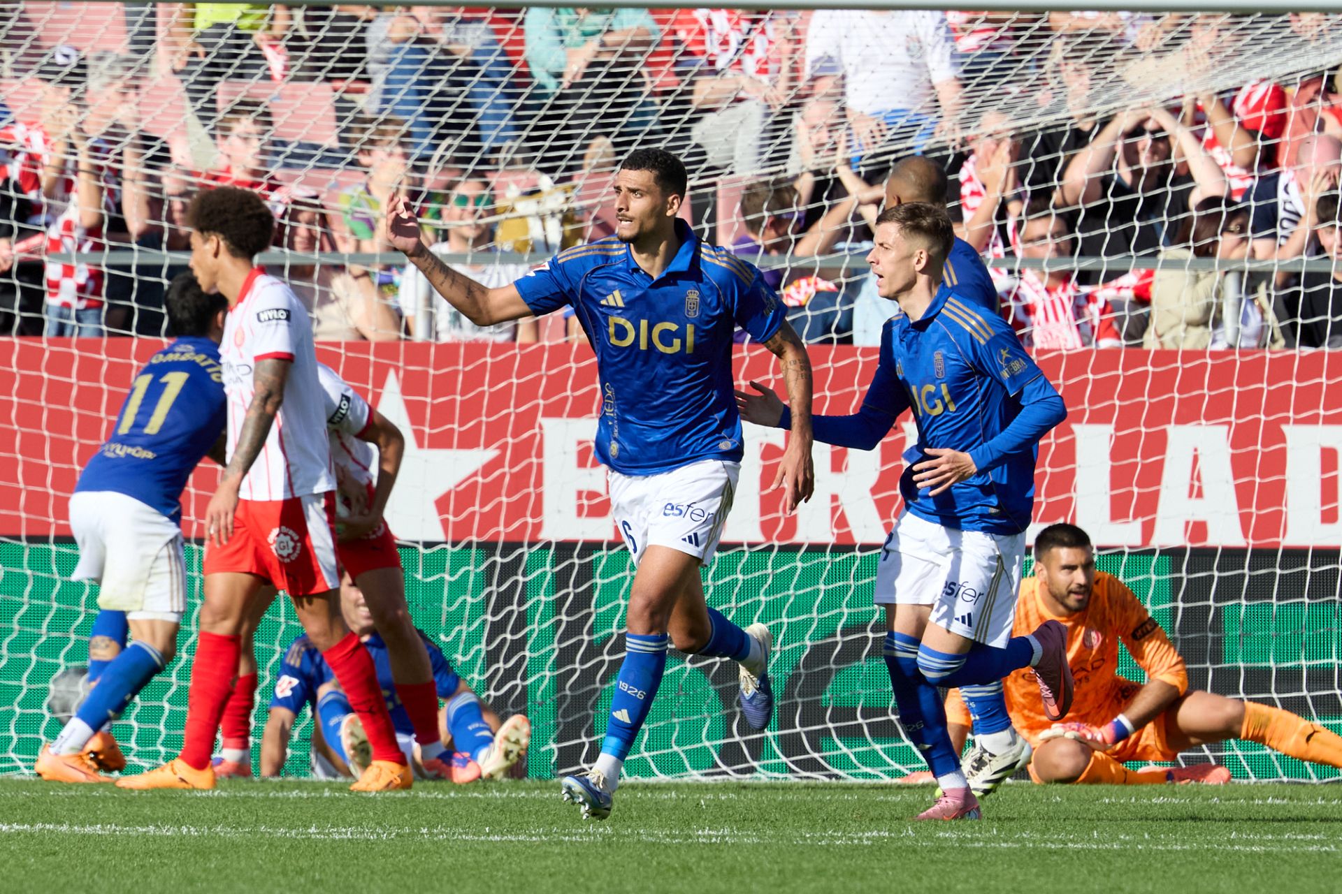 جيرونا 3-3 ريال أوفييدو | ديفيد كارمو يحتفل