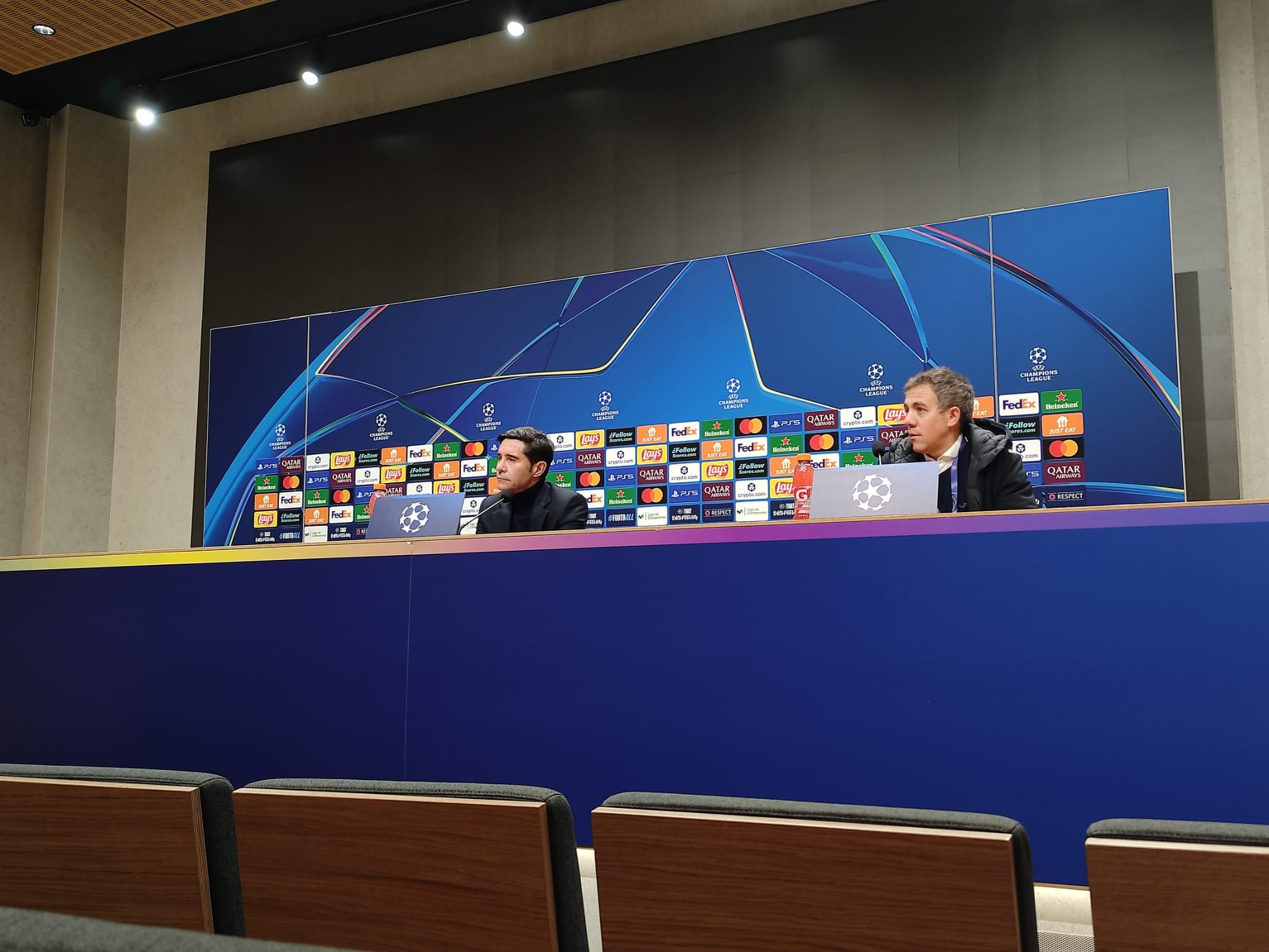 مارسيلينو يعبر عن استيائه من ضعف فياريال الدفاعي