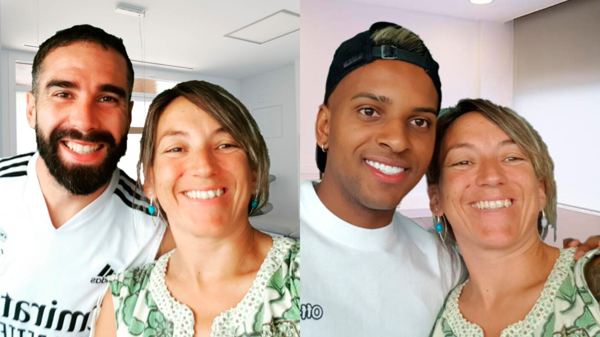 غونزاليس دي أريبا مع كارفاخال ورودريغو.