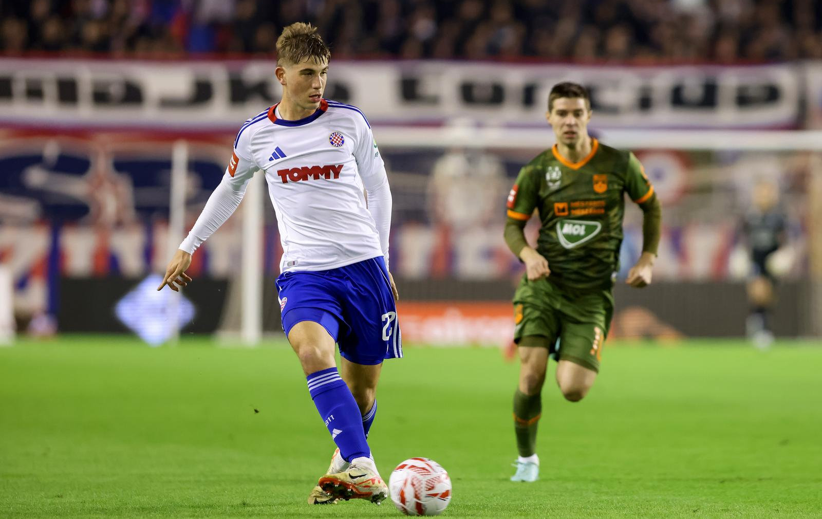 برانيمير ملاتشيتش في مباراة مع هاجدوك سبليت