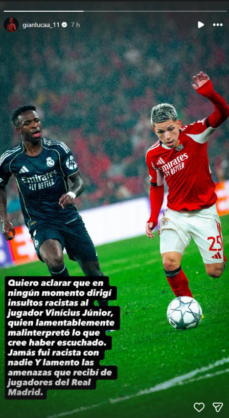 بريستياني يرد على حادثة فينيشيوس