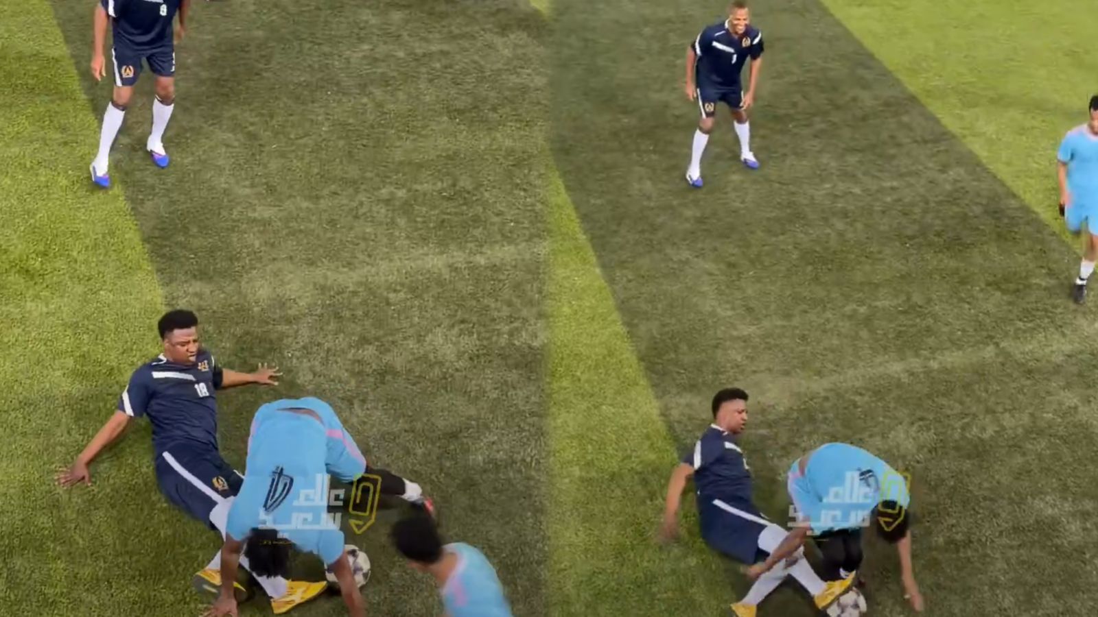 أساطير كرة القدم في بطولة الأمير عبدالله بن سعد