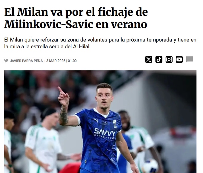 سيرجي ميلينكوفيتش-سافيتش مع نادي الهلال