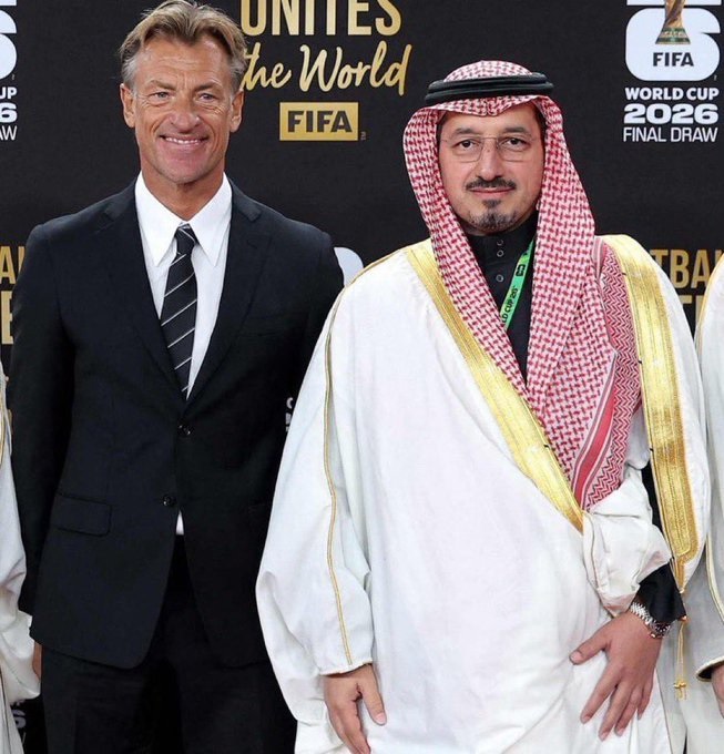 هيرفي رينارد مع المنتخب السعودي