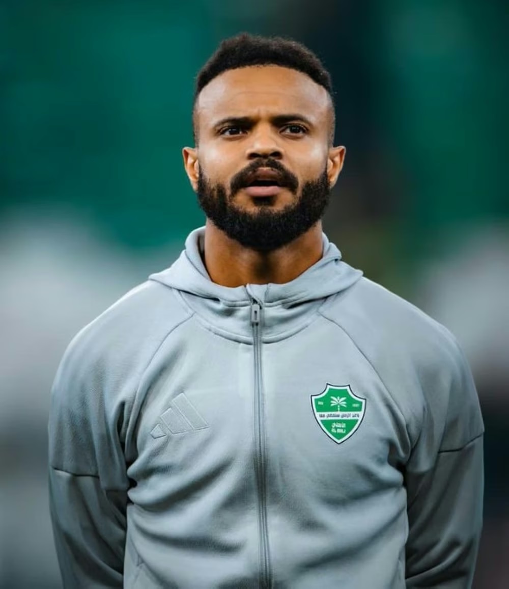 علي مجرشي خلال مباراة